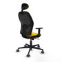 Chaise de Bureau Piqueras y Crespo 1D036G1 Jaune