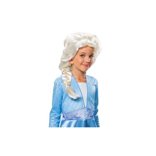 Disney Déguisement Accessoire Frozen Perruque Elsa - Peluca Elsa