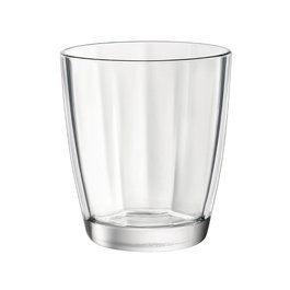 Bormioli Rocco Verre Bas Pulsar 30,5 cL Verre Transparent Relief Fabriqué en Italie
