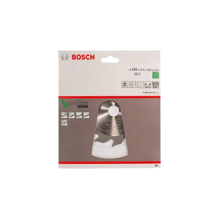 Bosch Professional - Lame de scie circulaire au carbure 254 x 30 x 2.5 mm, 80 dents pour bois
