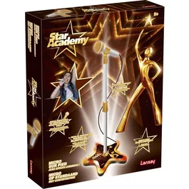 Lansay Star Academy - Jeu musical Karaoké avec micro sur pied lumineux