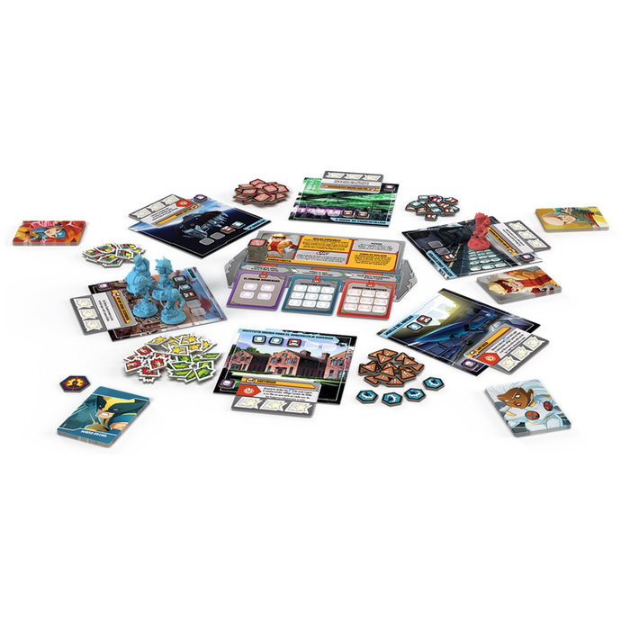 Asmodee MUN11ES Jeu de Plateau Marvel United: X-Men, Jeu Coopératif 1-5 Joueurs, Dès 14 Ans