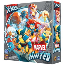 Asmodee MUN11ES Jeu de Plateau Marvel United: X-Men, Jeu Coopératif 1-5 Joueurs, Dès 14 Ans