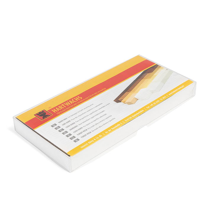 Konig Set de 10 Crayons Durs Vintage 8cm