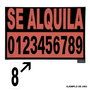 WOLFPACK LINEA PROFESIONAL Numéro Adhésif 46x140 mm (6/9)