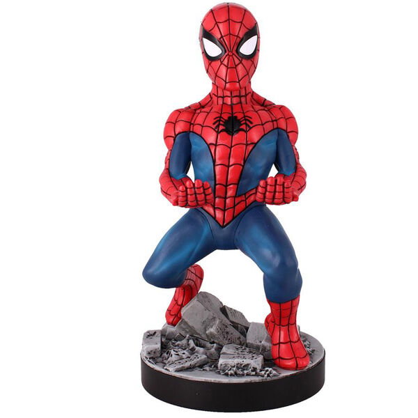EXQUISITE GAMING Support pour manette avec figurine Spiderman Marvel 21cm - Compatible PS5 DualSense, Xbox Series et smartphones EXQUISITE GAMING Support pour manette avec figurine Spiderman Marvel 21cm - Compatible PS5 DualSense, Xbox Series et smartphones