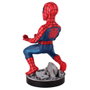 EXQUISITE GAMING Support pour manette avec figurine Spiderman Marvel 21cm - Compatible PS5 DualSense, Xbox Series et smartphones