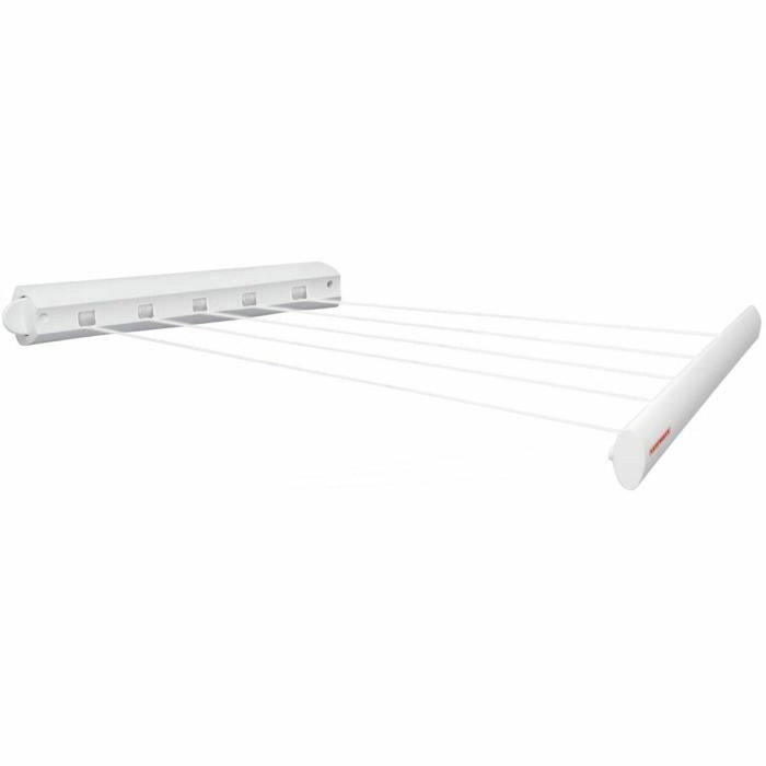 Leifheit Rollfix 210 Longline Séchoir mural blanc