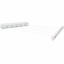 Leifheit Rollfix 210 Longline Séchoir mural blanc