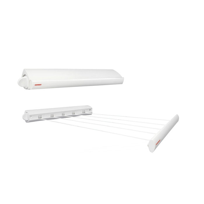 Leifheit Rollfix 210 Longline Séchoir mural blanc