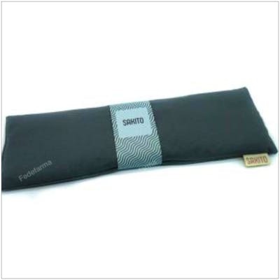 SAKITO Sac thermique cervical graines de blé et lavande gris 42x13 cm SAKITO Sac thermique cervical graines de blé et lavande gris 42x13 cm