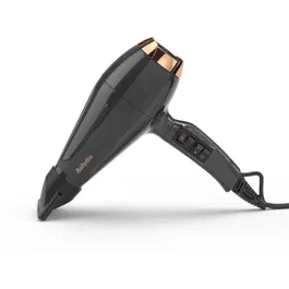 BaByliss 6719DE Sèche-Cheveux Pro 2200 W Air Pro Ionique, 2 Températures/Vitesses, Concentrateurs, Diffuseur, Séchage Puissant 115 km/h, Garantie 5 Ans