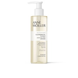 Anne Möller Huile Nettoyante CLEAN UP Huile en Lait 200 ml pour Peaux Mixtes à Grasses