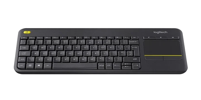 Logitech 920-007145 Clavier sans fil K400 Plus avec touchpad noir Logitech 920-007145 Clavier sans fil K400 Plus avec touchpad noir