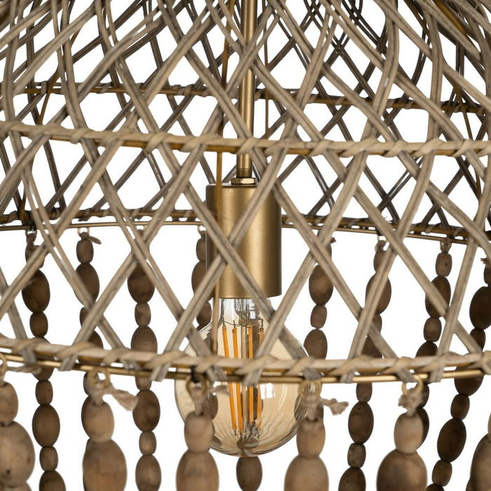 Suspension Doré Naturel 40 W