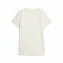 T-shirt à manches courtes femme Puma Blanc