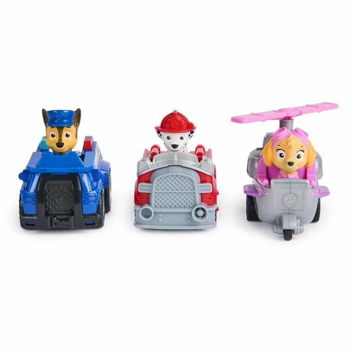 Spin Master Pack de 3 véhicules rétro friction La Pat' Patrouille
