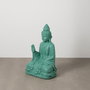 Figurine Décorative Turquoise Buda 56 x 42 x 88 cm