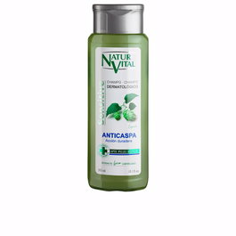 Natur Vital - Shampooing Antipelliculaire Doux pour Cuir Chevelu Sensible 300 ml - Avec Houblon, Jua et Thym Bio, 90% d'Ingrédients Naturels