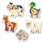 EDUCA La Granja 5 Babys Puzzles
