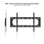 Tooq Support mural inclinable pour écrans de 37 à 140 pouces LP1401T-B