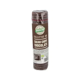 BIOCOP Galletas de cacao con chips de chocolate BIO 250g