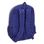 Benetton Sac à dos 46 cm avec système adaptable pour chariot, poches latérales et frontale, fermeture à double glissière, bretelles et dos ergonomiques rembourrés, anse de transport