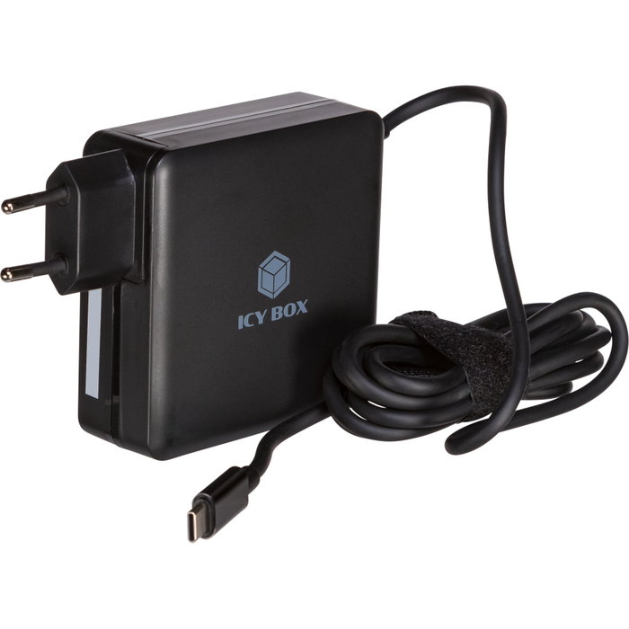 Icy ICY BOX IB-PS101-PD Chargeur USB 90W avec câble Type-C intégré Icy ICY BOX IB-PS101-PD Chargeur USB 90W avec câble Type-C intégré