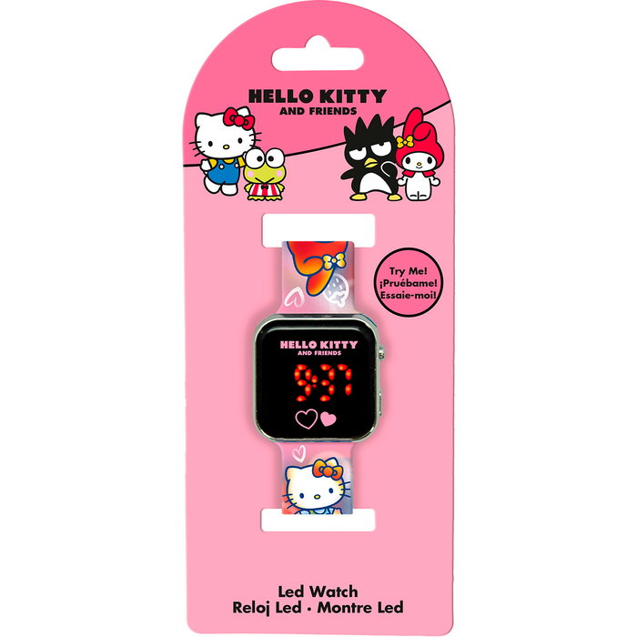 Kids Licensing Montre LED Hello Kitty HK50151 Rose Kids Licensing Montre LED Hello Kitty HK50151 Rose