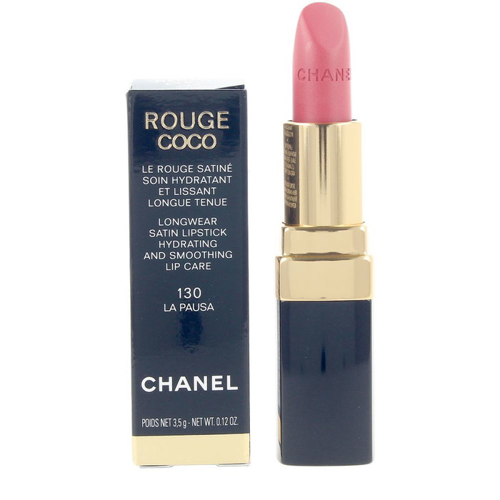 Chanel Rouge Coco #130 La Pausa Rouge à Lèvres Hydratant 3,5 g Teinte Intense