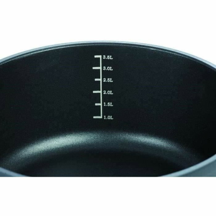 GSW Faitout SILCOGUSS en aluminium coulé, 28 cm, Noir