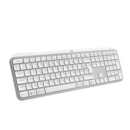 Logitech MX Keys S Clavier Sans Fil avec Rétroéclairage, Connexion Bluetooth LE, AZERTY Français, Gris Clair
