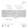 Logitech MX Keys S Clavier Sans Fil avec Rétroéclairage, Connexion Bluetooth LE, AZERTY Français, Gris Clair