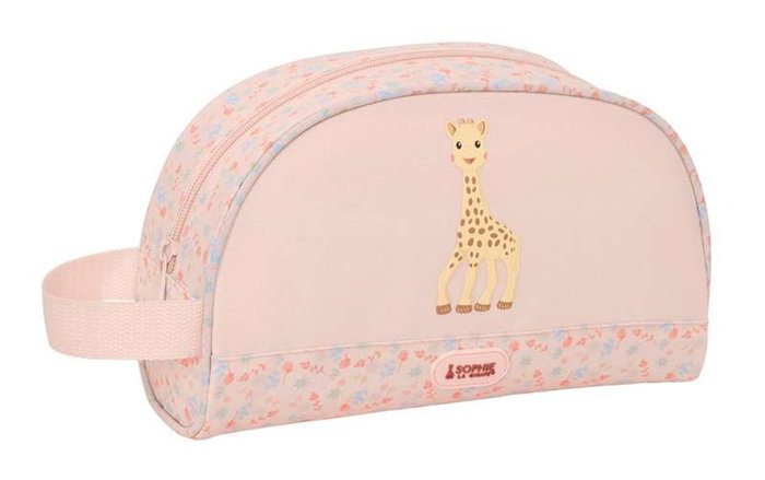 Safta Neceser adapt. a carro rec y rep Sophie la Girafe Joy 26x16x9 cm - Nécessaire de voyage bébé adapté à la poussette 3 ans