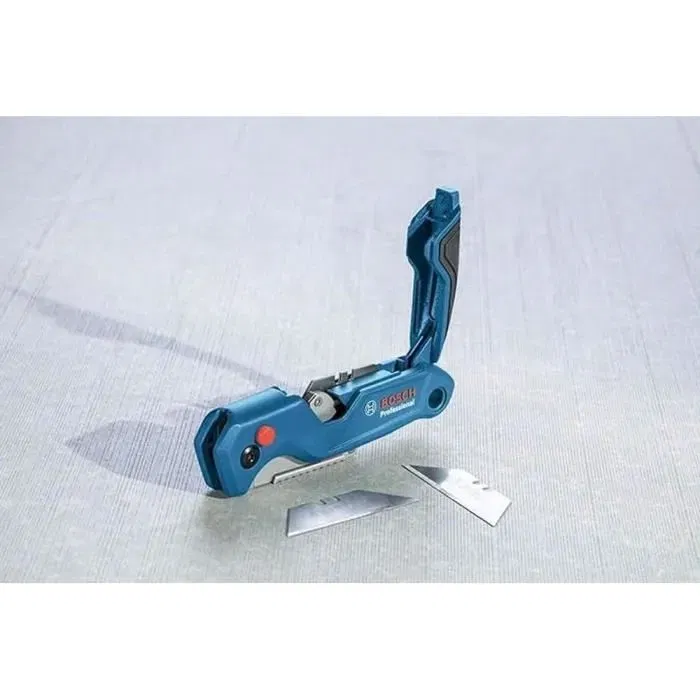 Bosch Professional Cutter pliant universel, changement de lame sans outil, revêtement Softgrip ergonomique