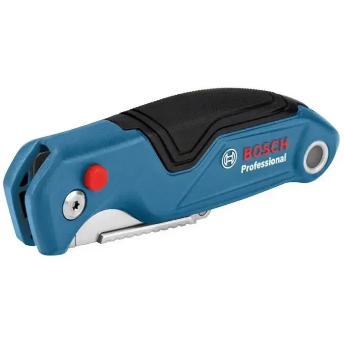 Bosch Professional Cutter pliant universel, changement de lame sans outil, revêtement Softgrip ergonomique