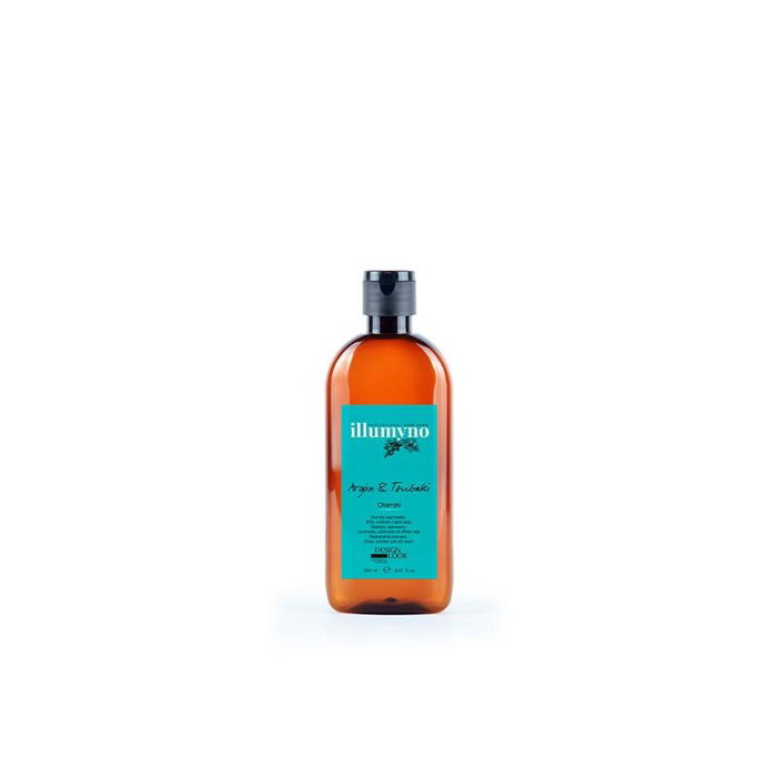Design Look - Shampooing Illumyno Régénérant avec Huiles d'Argan et Tsubaki pour Cheveux Abîmés - 250 ml Design Look - Shampooing Illumyno Régénérant avec Huiles d'Argan et Tsubaki pour Cheveux Abîmés - 250 ml