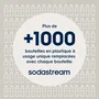 SodaStream Bouteille Isotherme Fizz&Go Cool 0,9 L pour Machine à Eau Pétillante - Garde le Froid 12h - Compatible Lave-vaisselle - Sable
