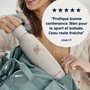 SodaStream Bouteille Isotherme Fizz&Go Cool 0,9 L pour Machine à Eau Pétillante - Garde le Froid 12h - Compatible Lave-vaisselle - Sable
