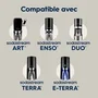 SodaStream Bouteille Isotherme Fizz&Go Cool 0,9 L pour Machine à Eau Pétillante - Garde le Froid 12h - Compatible Lave-vaisselle - Sable