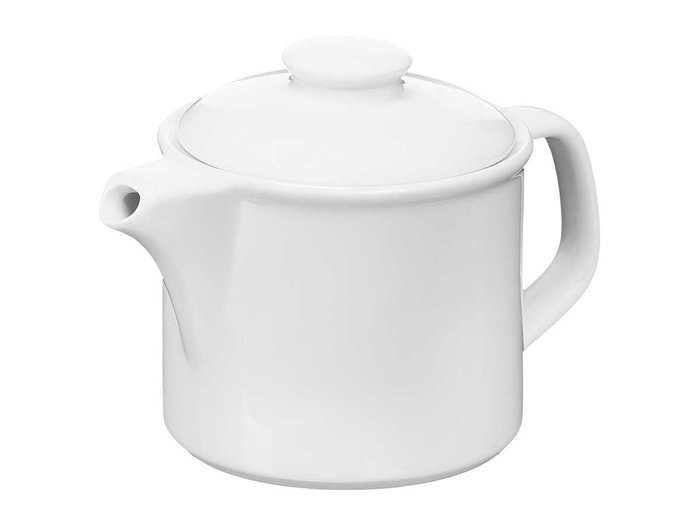 VESSIA Théière en porcelaine blanche 600ml