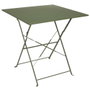 Home Deco Factory Table pliante verte 70x70x71 cm