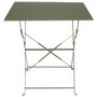 Home Deco Factory Table pliante verte 70x70x71 cm
