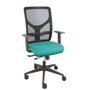 PIQUERAS Y CRESPO Chaise de Bureau Motilla Synchrone Turquoise
