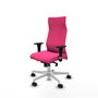 Piqueras Y Crespo Fauteuil Albacete, mécanisme synchro, similicuir Rose
