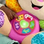 Fisher-Price Peluche musicale interactive d'éveil pour bébé Sis JFD31 - 50 chansons et 6 points interactifs - Pour la naissance