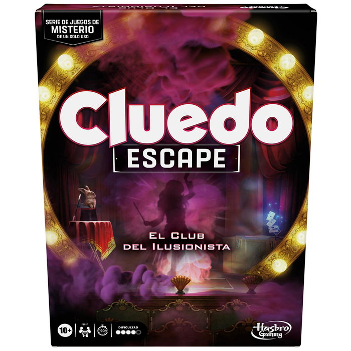 Hasbro Games Cluedo Escape : Club de l'Illusionniste - Jeu de Société Énigme et Mystère - F8817 Hasbro Games Cluedo Escape : Club de l'Illusionniste - Jeu de Société Énigme et Mystère - F8817