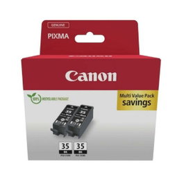 Canon Pack de 2 cartouches d'encre PGI-35 BK Noir