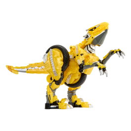 Armorsaurs Evolver Blaze - Figurine 2 en 1 Jaune - Conversion Dinosaure / Véhicule
