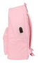 Safta Sac à dos double pour ordinateur portable 15,6 pouces avec USB